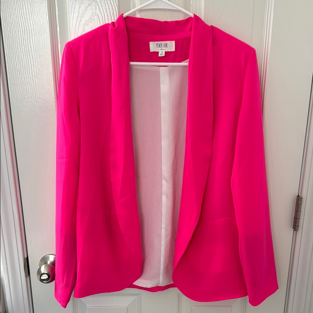 Vibrant Pink Women's Blazer